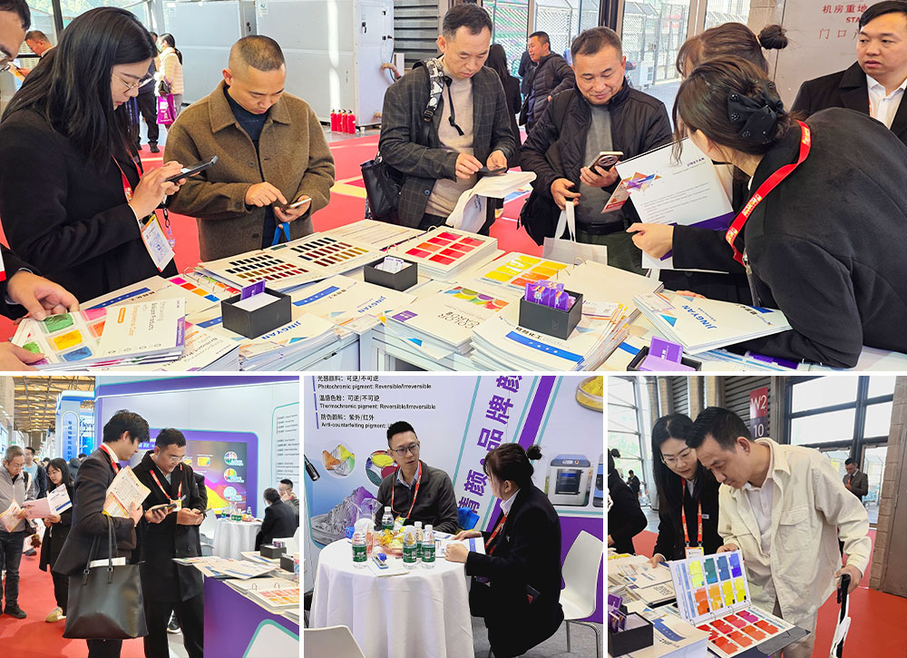 展位吸引諸多觀眾參觀