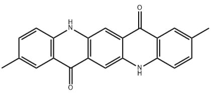 顏料紅122分子結構圖