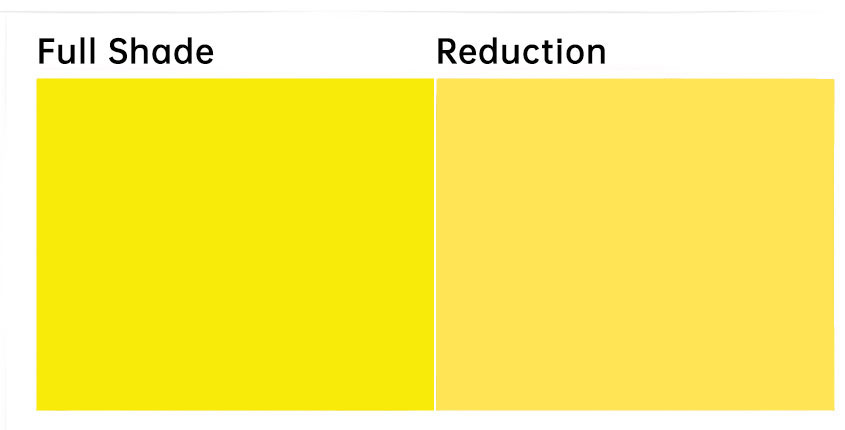 顏料黃168顏色示意圖