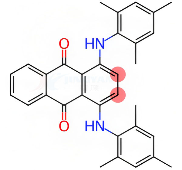 溶劑藍104化學分子結構圖