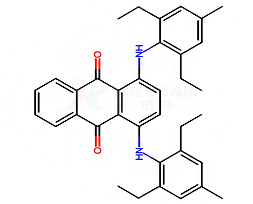 溶劑藍97化學分子式結構圖