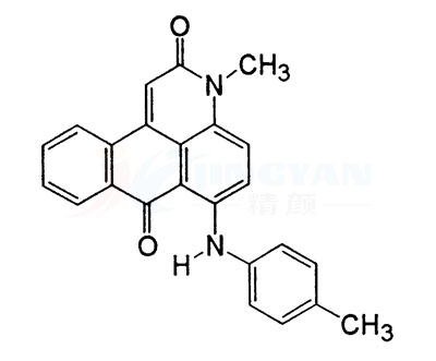 溶劑紅52分子結構圖