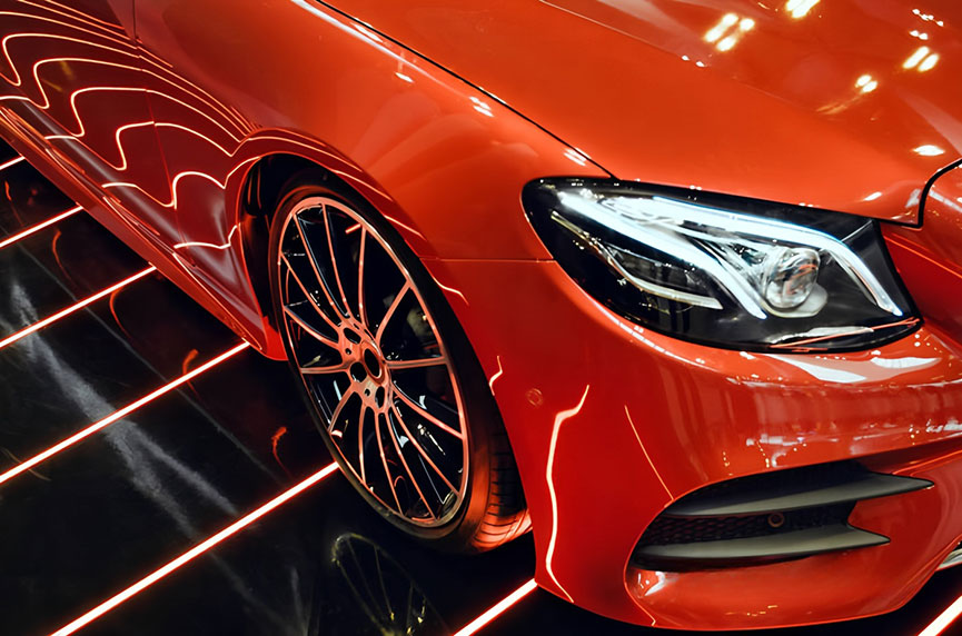 高性能紅色有機(jī)顏料用于汽車涂料