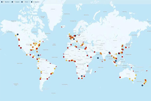 臺風，疫情風布表