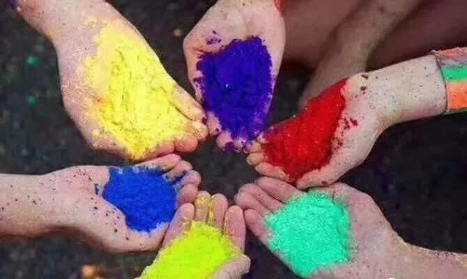 塑料如何配色,注塑制品出現色差怎么辦?(圖3) 熒光顏料