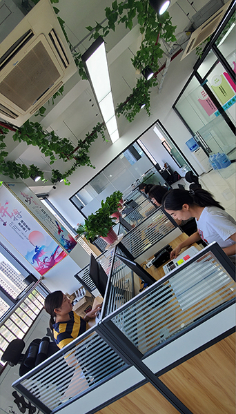 喜迎上海精顏化工喬遷之喜(圖5) 辦公室一角