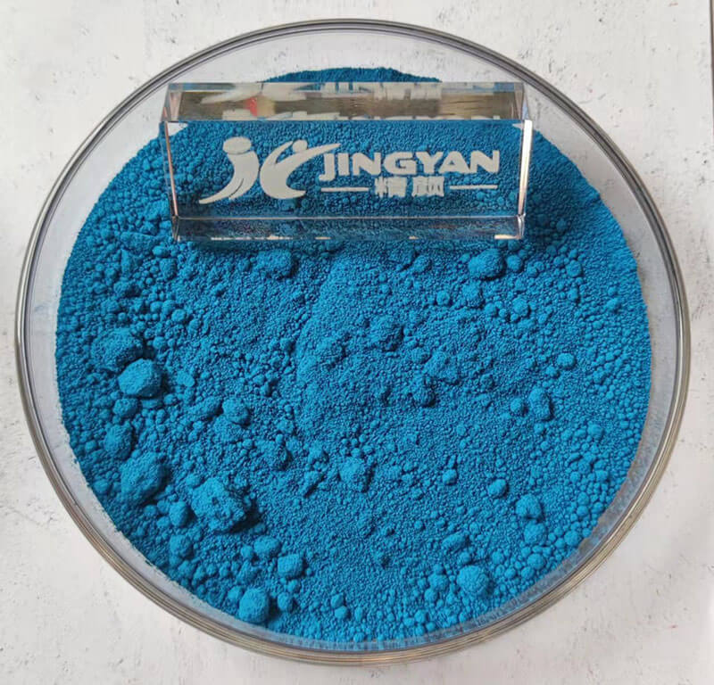 潤巴I5010鈷鉻藍顏料色粉實拍圖